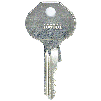 Master Lock 10G001 - 10G999 [1092-6000 BLANK] - 10G104 Replacement Key
