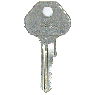 Master Lock 10G001 - 10G999 [1092-6000B-M25 BLANK] - 10G738 Replacement Key