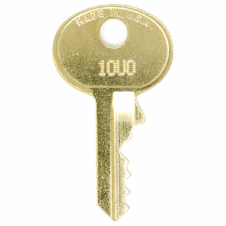 Master Lock 10U0 - 250U9 - 190U3 Replacement Key