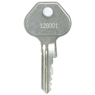 Master Lock 12G001 - 12G999 [1092-6000B-M25 BLANK] - 12G787 Replacement Key