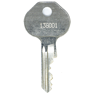 Master Lock 13G001 - 13G999 [1092-6000 BLANK] - 13G322 Replacement Key