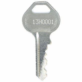 Master Lock 13H0000 - 13H1000 Keys 