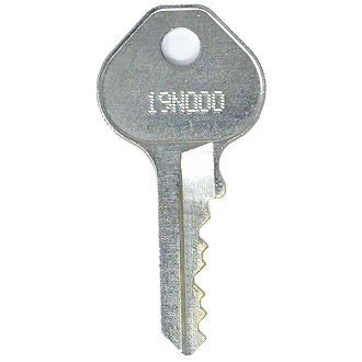 Master Lock 19N000 - 19N999 - 19N998 Replacement Key