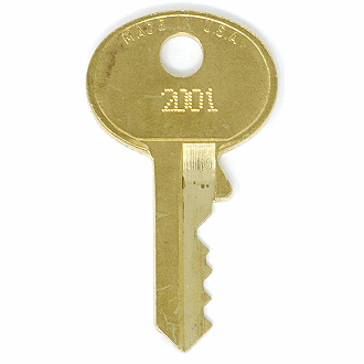 Master Lock 2001 - 4200 - 3145 Replacement Key