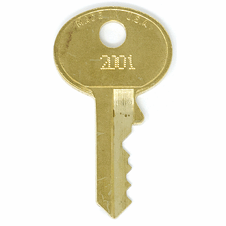 Master Lock 2001 - 4200 - 2246 Replacement Key