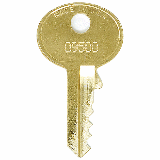 Master Lock 9001 - 10000 - 9291 Replacement Key