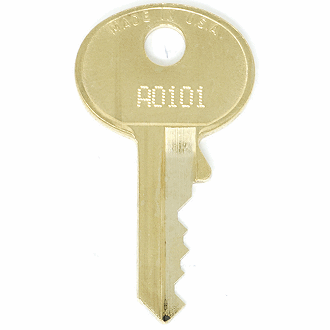 Example Master Lock A0101 - A2100 shown.