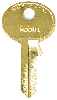Master Lock A5501 - A6400 - A6309 Replacement Key