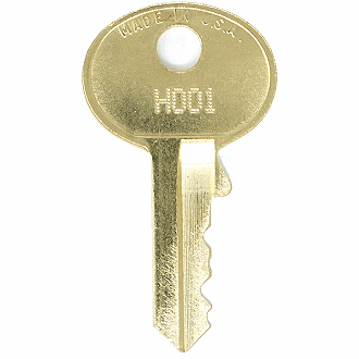 Master Lock H001 - H700 - H639 Replacement Key
