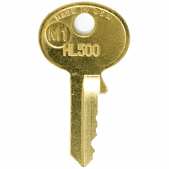 Master Lock HL500 - HL999 Keys 