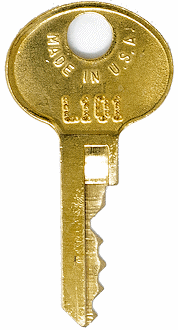 Master Lock L101 - L500 - L484 Replacement Key