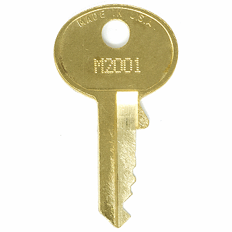 Master Lock M2001 - M5000 - M3638 Replacement Key