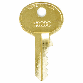 Master Lock N0200 - N1000 - N0899 Replacement Key