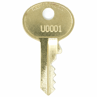 Master Lock U0001 - U3250 - U2529 Replacement Key