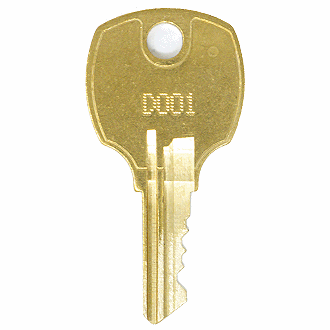 CompX National D001 - D550 - D222 Replacement Key