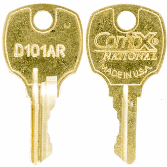 CompX National D001AR - D633AR - D020AR Replacement Key