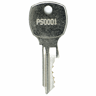 CompX National PS0001 - PS1362 - PS0547 Replacement Key