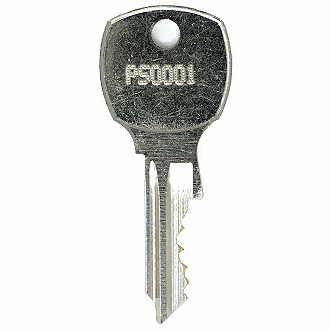 CompX National PS0001 - PS1362 - PS1349 Replacement Key