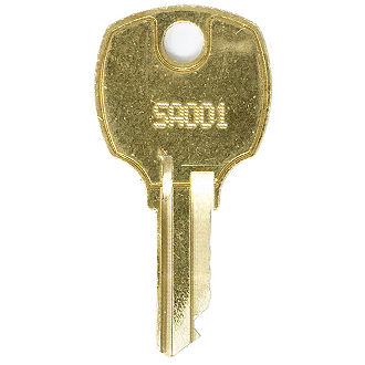 CompX National SA001 - SA633 - SA053 Replacement Key