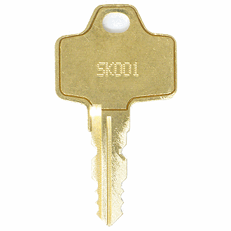 CompX National SK001 - SK728 - SK193 Replacement Key