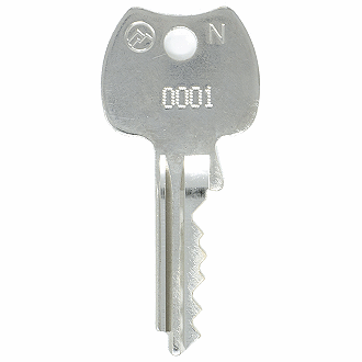 Example Olympus Lock 0001 - 2000 shown.