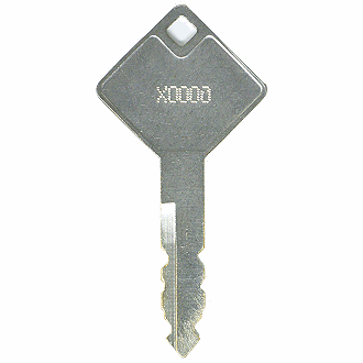 Strattec X0000 - X1131 - X0247 Replacement Key