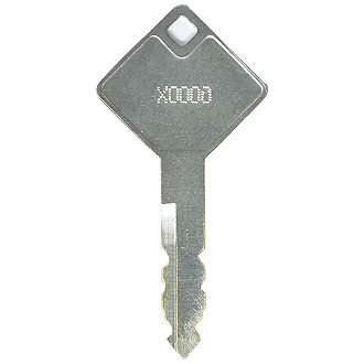 Strattec X0000 - X1131 - X0584 Replacement Key