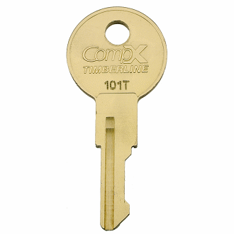 CompX Timberline 100T - 999T - 824T Replacement Key