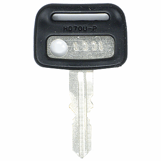 Triumph Lock 1001 - 1700 - 1523 Replacement Key