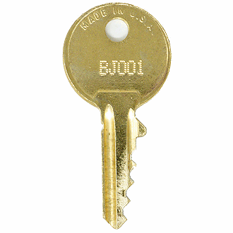 Yale Lock BJ001 - BJ550 - BJ529 Replacement Key