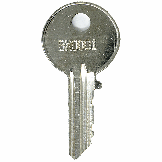 Example Yale Lock BX001 - BX500 shown.