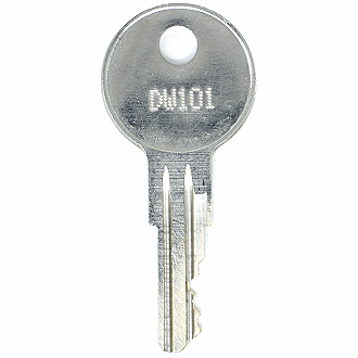 Yale Lock DW101 - DW550 - DW200 Replacement Key