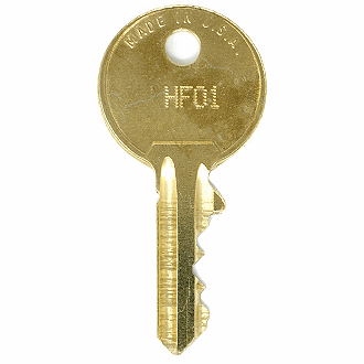 Yale Lock HF01 - HF595 - HF536 Replacement Key