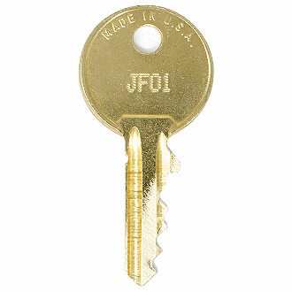 Yale Lock JF01 - JF1600 - JF367 Replacement Key
