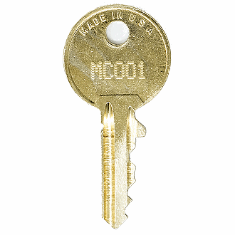 Yale Lock MC001 - MC850 - MC166 Replacement Key
