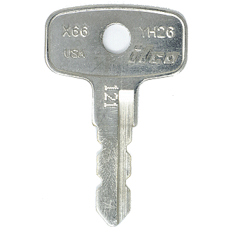 Yamaha 121 - 123 - 121 Replacement Key