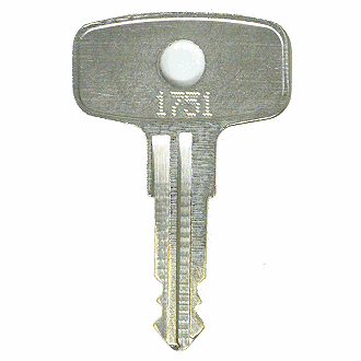 Yamaha 1751 - 1775 - 1772 Replacement Key