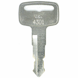 Yamaha 4301 - 4350 - 4345 Replacement Key