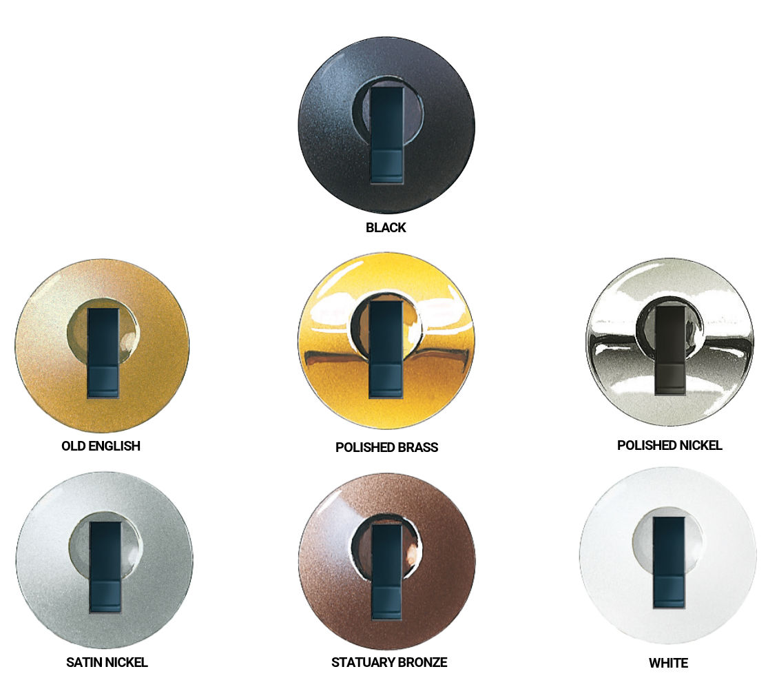 CB-100 - FRONT MOUNTED GANG DRAWER LOCK - 3/4" MATERIAL - EMPTY CYLINDER LOCK HOUSING - COMPX TIMBERLINE more images