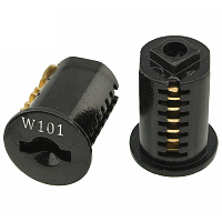 W093 LOCK CORE - FRIANT - BLACK