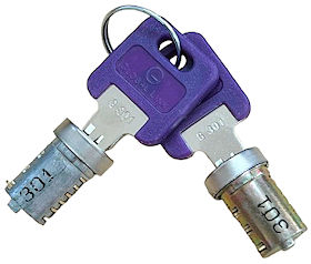 Global Link Lock Core Kit - SKU: G301G390LCK
