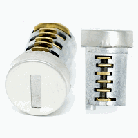 G382 LOCK CORE - GLOBAL LINK - CHROME