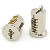 142N LOCK CORE - HON - POLISHED NICKEL