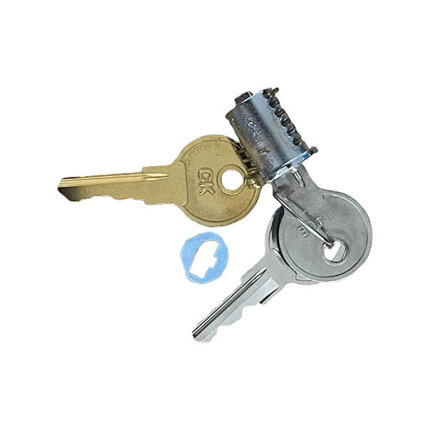 HON Lock Core Replacement Kit - Satin Chrome - Keyed Alike - SKU: F23CX-SC-101E