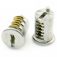LL260 LOCK CORE - HERMAN MILLER - CHROME