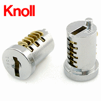 K249 LOCK CORE - KNOLL - NICKEL