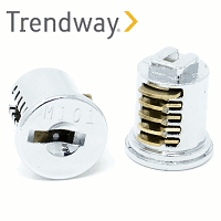 M157 LOCK CORE - TRENDWAY - CHROME