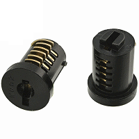 W012 LOCK CORE - WESKO - BLACK