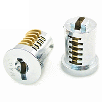 W409 LOCK CORE - WESKO - CHROME