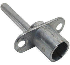 CB-100 - FRONT MOUNTED GANG DRAWER LOCK - 3/4" MATERIAL - EMPTY CYLINDER LOCK HOUSING - COMPX TIMBERLINE